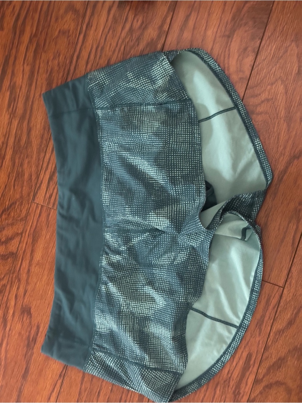 lululemon athletica Green Dot Athletic Shorts